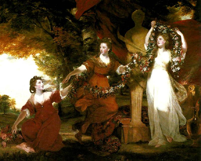 Sir Joshua Reynolds the montgomery sisters